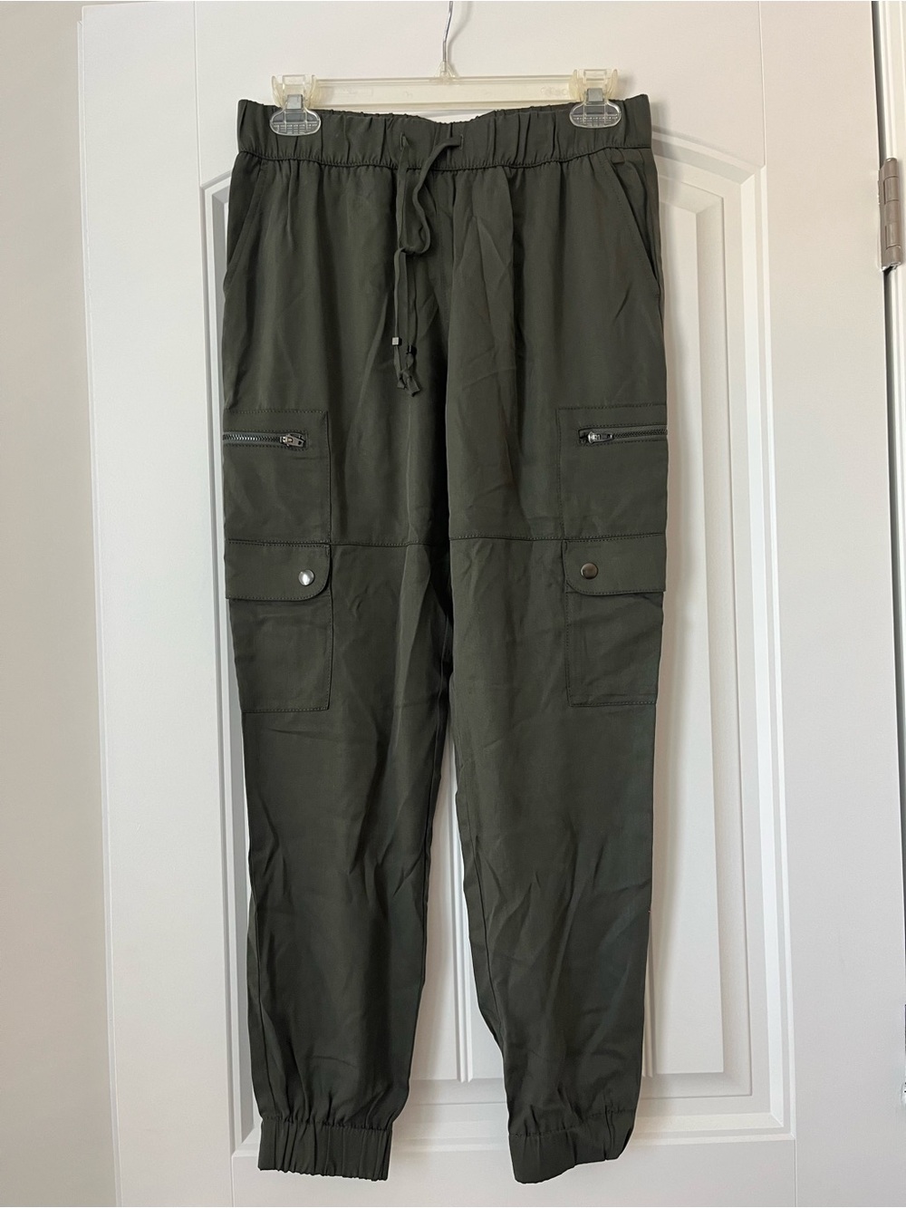 Banana Republic Olive Green Cargo Joggers